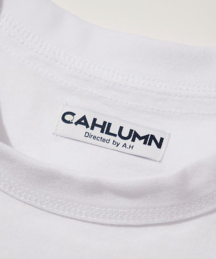 CAHLUMN+ZINE5.1 LOGO Reversible T-Shirt / 短袖T恤