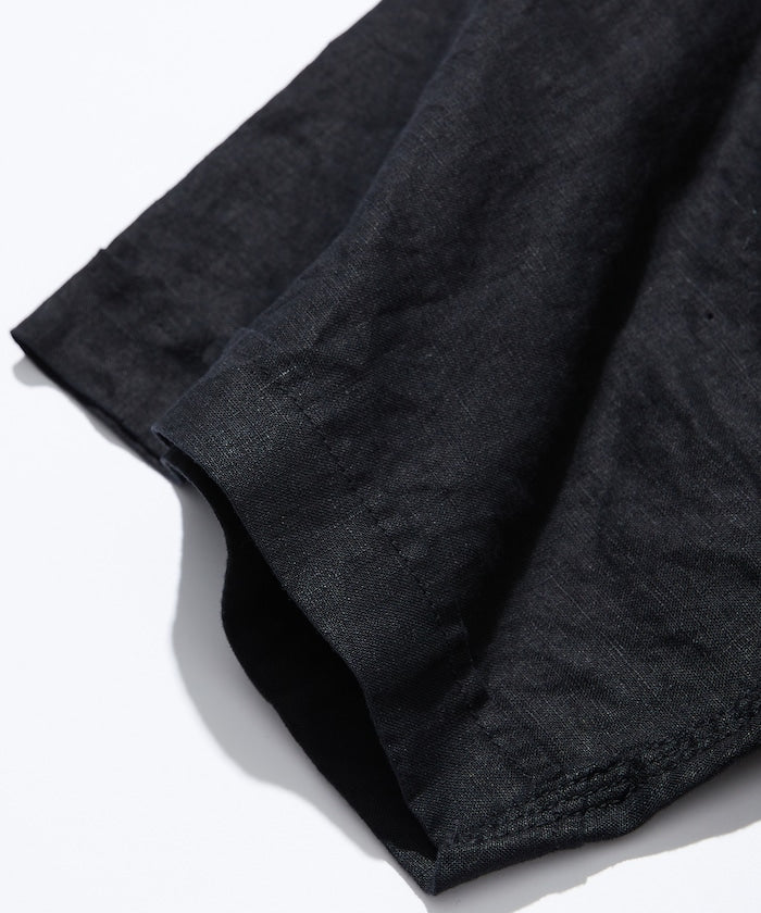 CAHLUMN Linen Baseball Shirt / 亞麻 棒球襯衫