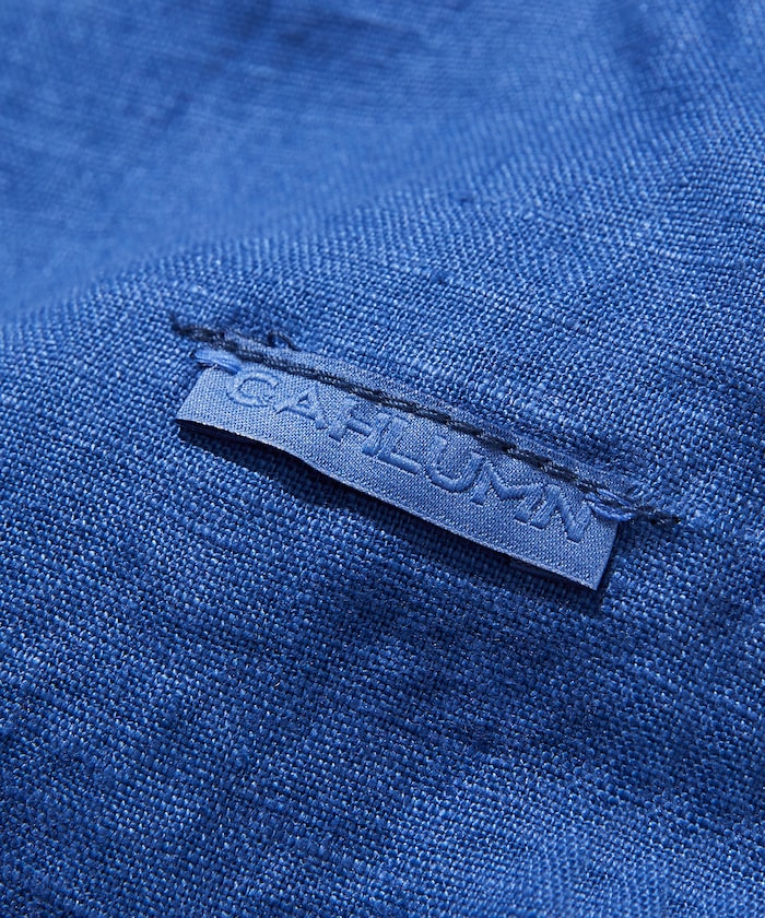 CAHLUMN Linen Open Collar Shirt / 亞麻 開襟襯衫
