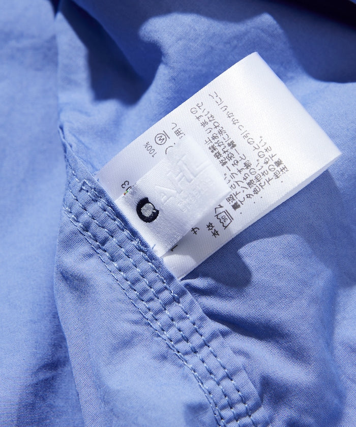 CAHLUMN Magazine Pocket Chain Stitch Open Collar Shirt / 三本針開襟短袖襯衫