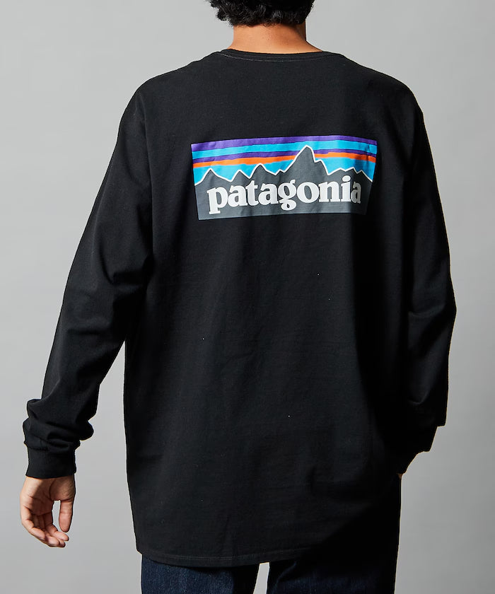 PATAGONIA Long-Sleeved P-6 Logo Responsibili-Tee / P-6 標誌長袖T恤