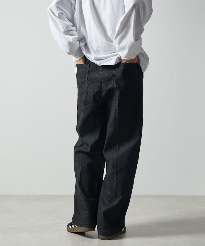 FREAK'S STORE / 寬鬆牛仔長褲