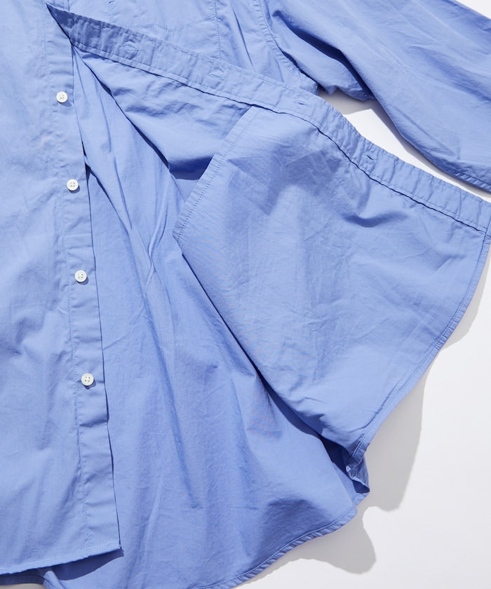 CAHLUMN Magazine Pocket Broadcloth B.D Shirt / 雜誌口袋厚布襯衫
