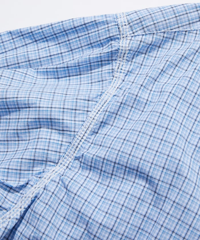 CAHLUMN Magazine Pocket Chain Stitch Shirt / 雜誌口袋寬布布料B.D襯衫