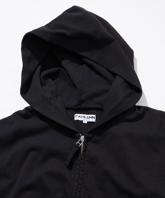 CAHLUMN Heavy Weight Jersey Thermal Lined Zip Hoodie / 重磅棉質針織加厚內襯拉鍊連帽外套