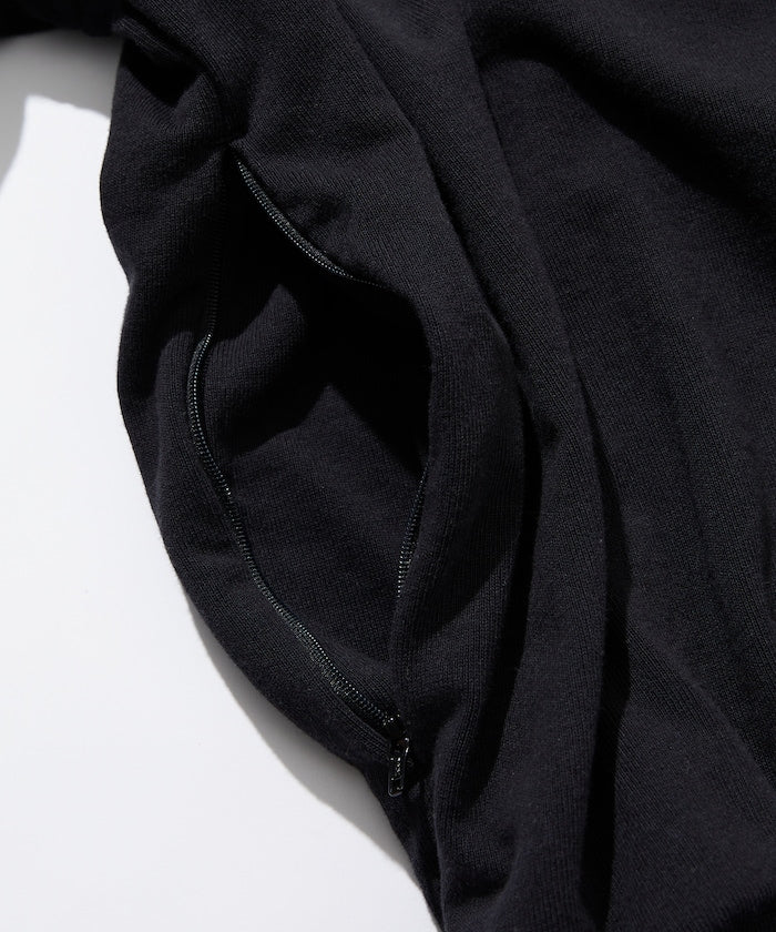 CAHLUMN Heavy Weight Jersey Thermal Lined Zip Hoodie / 重磅棉質針織加厚內襯拉鍊連帽外套