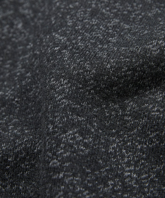 CAHLUMN Merino Wool+Cotton Loop Back heather Sweatshirt / 美利諾羊毛 圓領衫