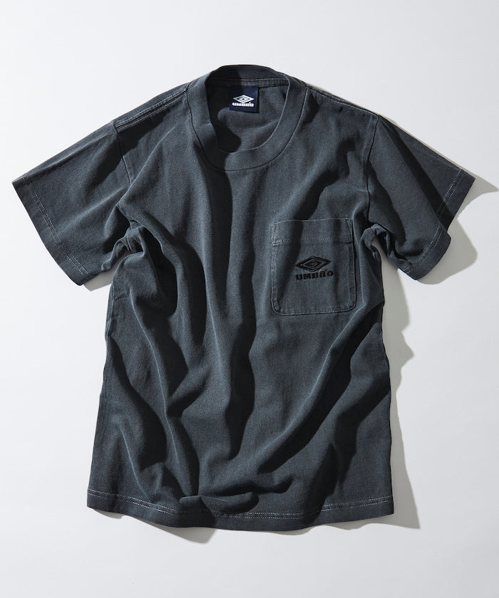 UMBRO / 別注仿舊 口袋 短袖T恤