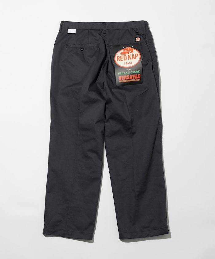 RED KAP 別注 SMU PT-38 SETUP 2TUCK WIDE PANTS / 兩褶寬版工作長褲