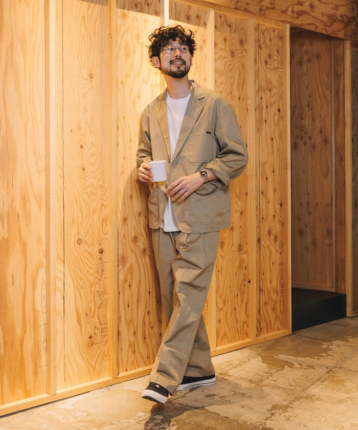 RED KAP 別注 SMU PT-38 SETUP 2TUCK WIDE PANTS / 兩褶寬版工作長褲