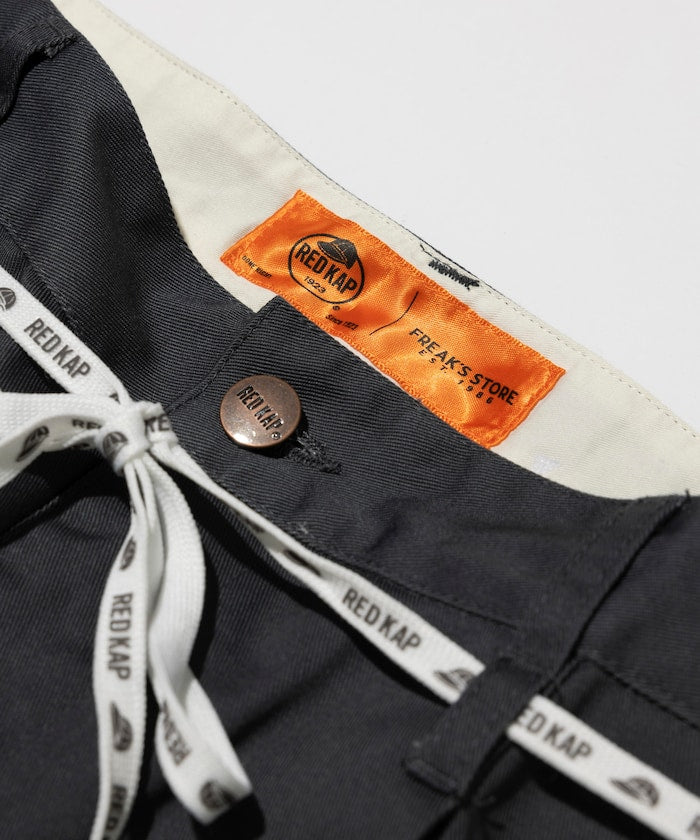 RED KAP 別注 SMU PT-38 2TUCK BAGGY WIDE TWILL PANTS / 別注寬版雙褶厚斜紋工作圓筒長褲