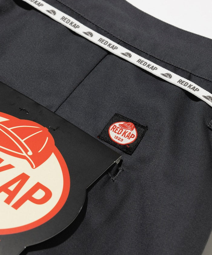 RED KAP 別注 SMU PT-38 2TUCK BAGGY WIDE TWILL PANTS / 別注寬版雙褶厚斜紋工作圓筒長褲