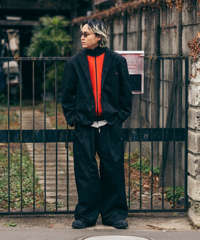 RED KAP 別注 SMU PT-38 2TUCK BAGGY WIDE TWILL PANTS / 別注寬版雙褶厚斜紋工作圓筒長褲