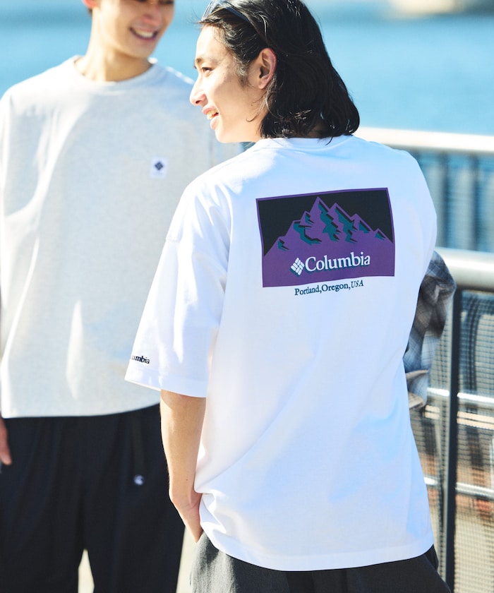 Columbia × FREAK'S STORE / 別注吸濕速乾印花T恤