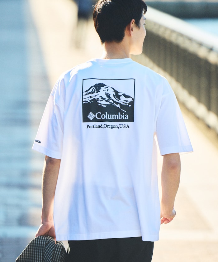 Columbia × FREAK'S STORE / 別注吸濕速乾印花T恤