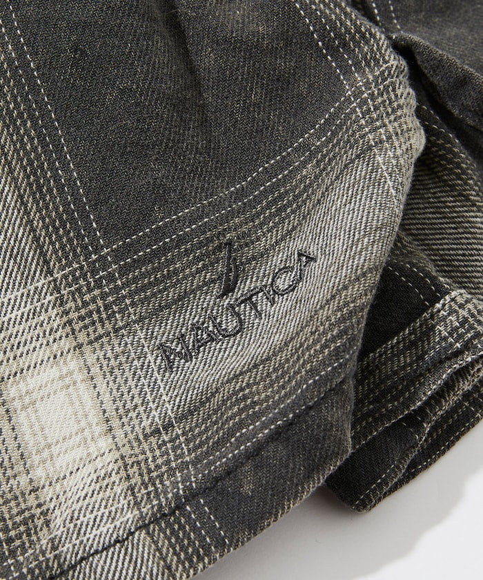 NAUTICA Bleech Ombre Check L/S Shirts / 格紋襯衫