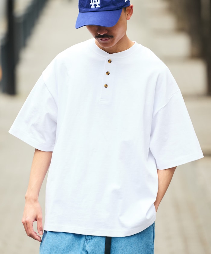 FREAK’S STORE / 9盎司 亨利領 短袖T恤