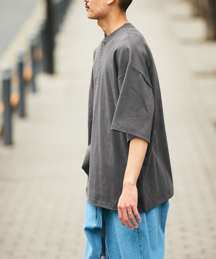 FREAK’S STORE / 9盎司 亨利領 短袖T恤