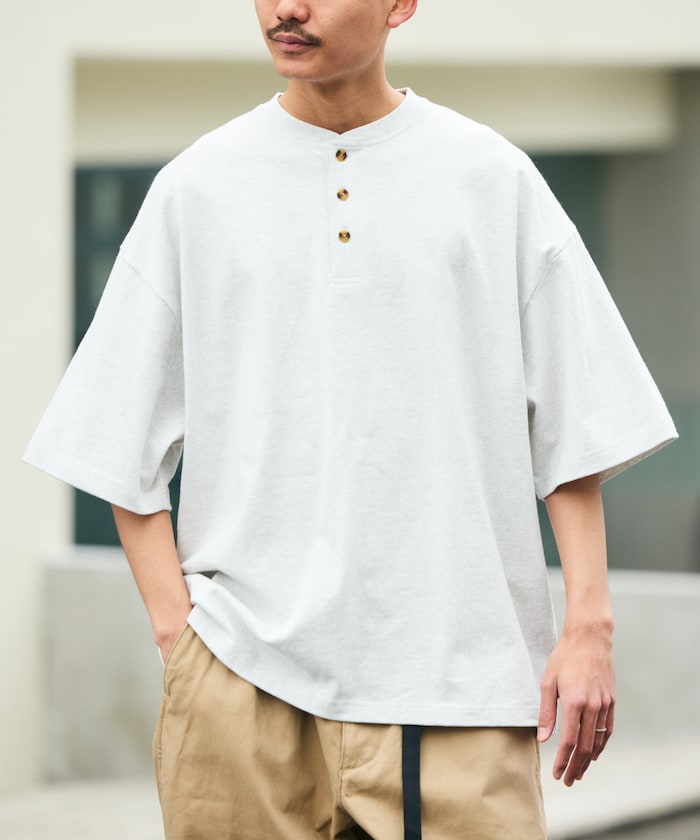 FREAK’S STORE / 9盎司 亨利領 短袖T恤