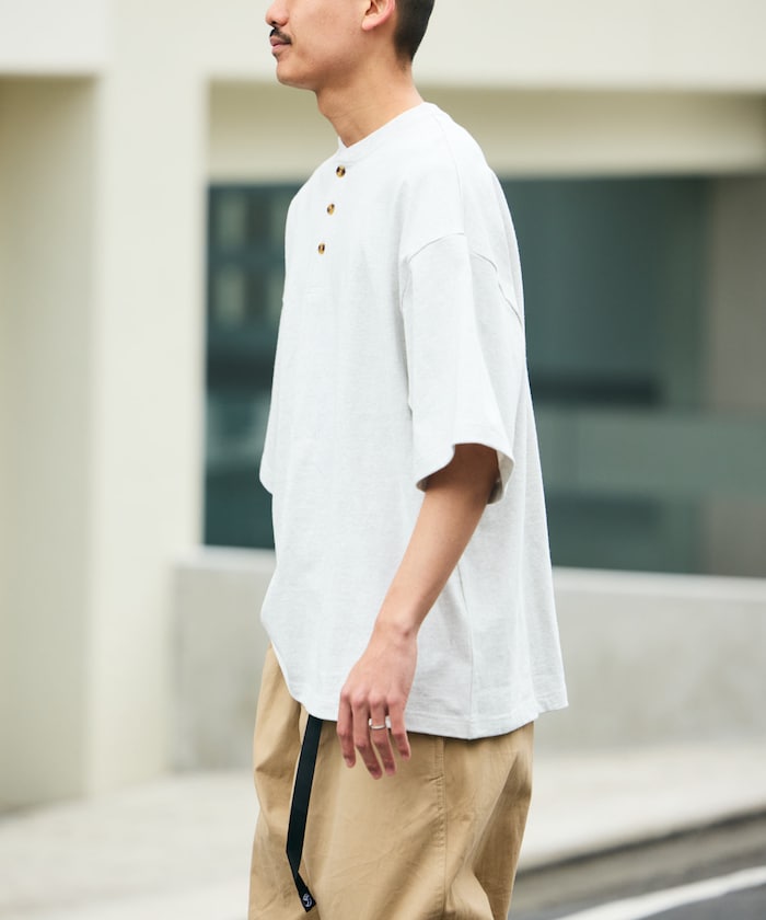 FREAK’S STORE / 9盎司 亨利領 短袖T恤