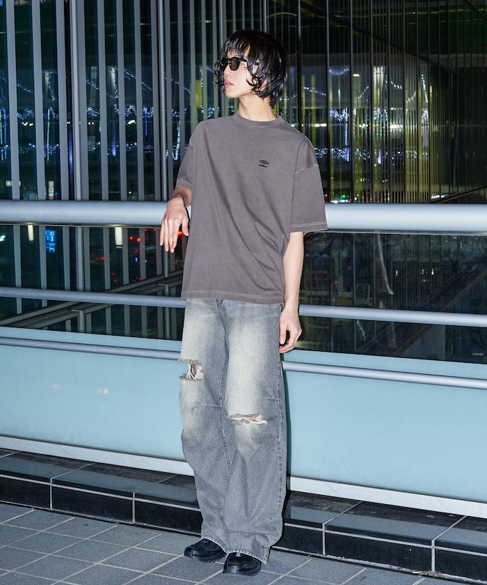 UMBRO / 別注小標 短袖T恤