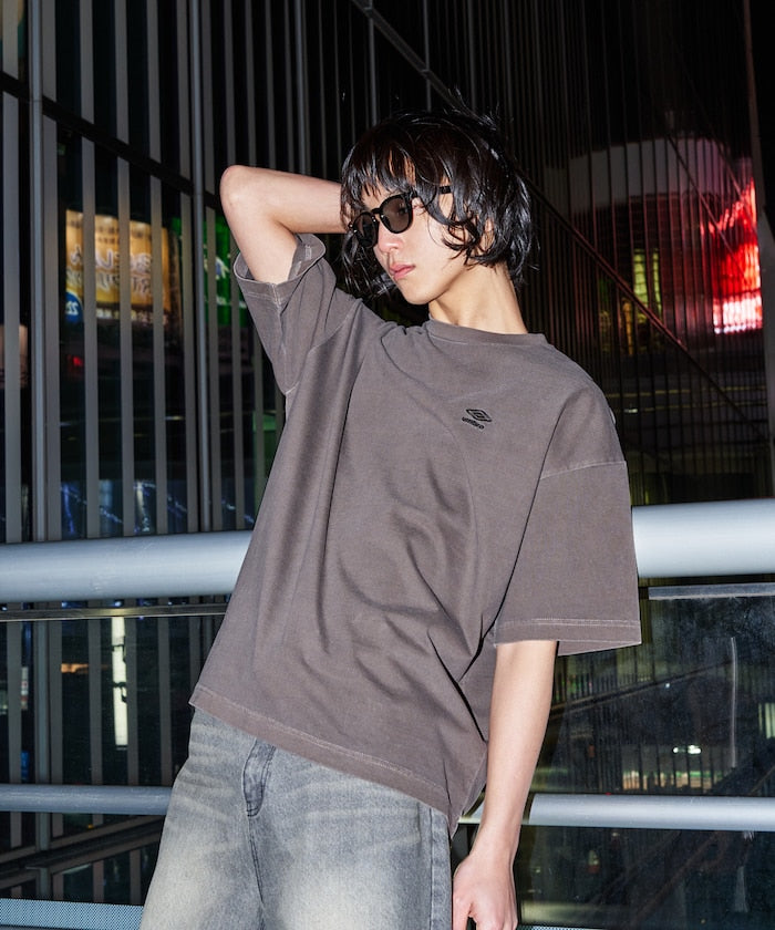 UMBRO / 別注小標 短袖T恤