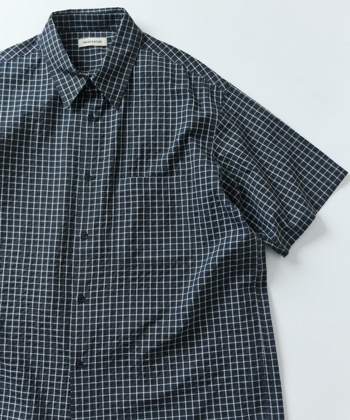 FREAK’S STORE / 小格紋短襯衫