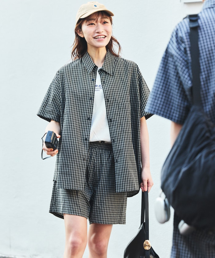 FREAK’S STORE / 格紋短套裝