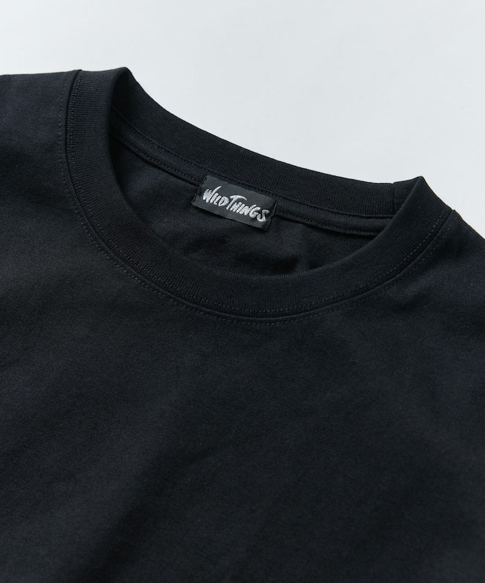 WILD THINGS×FREAK'S STORE / 別注側袋設計 抽繩下擺 短袖T恤