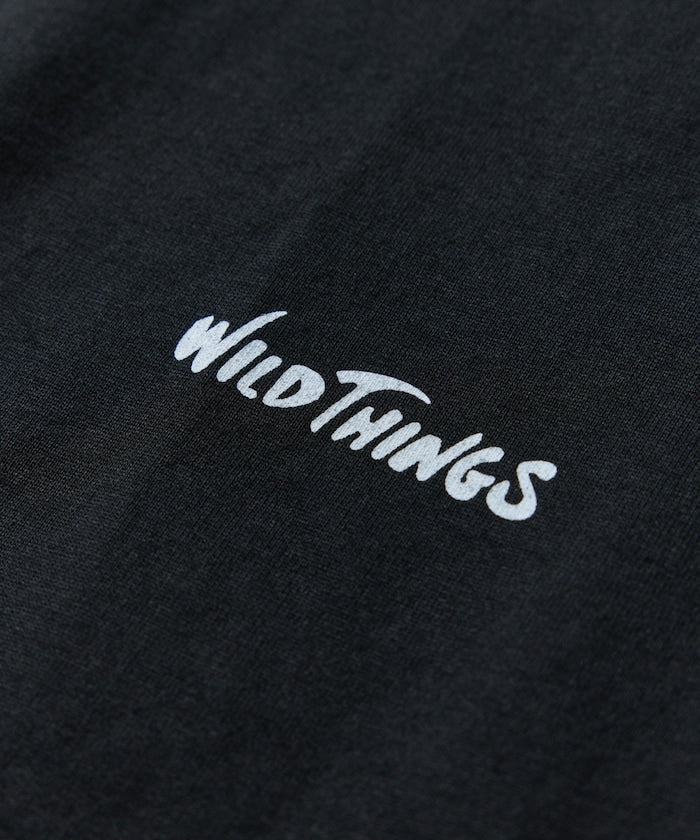 WILD THINGS×FREAK'S STORE / 別注側袋設計 抽繩下擺 短袖T恤