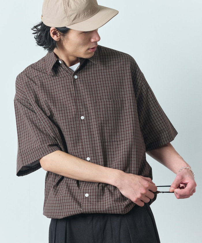 FREAK’S STORE / 下擺調整短襯衫