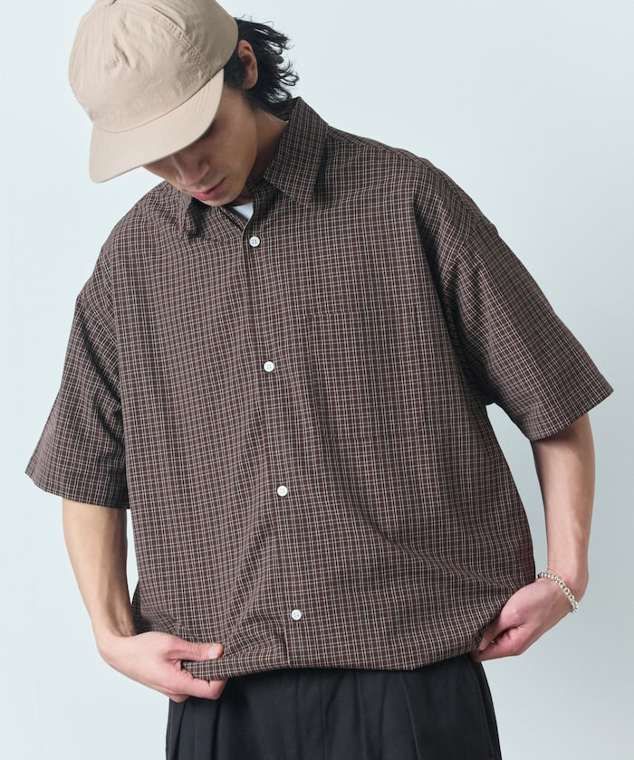 FREAK’S STORE / 下擺調整短襯衫