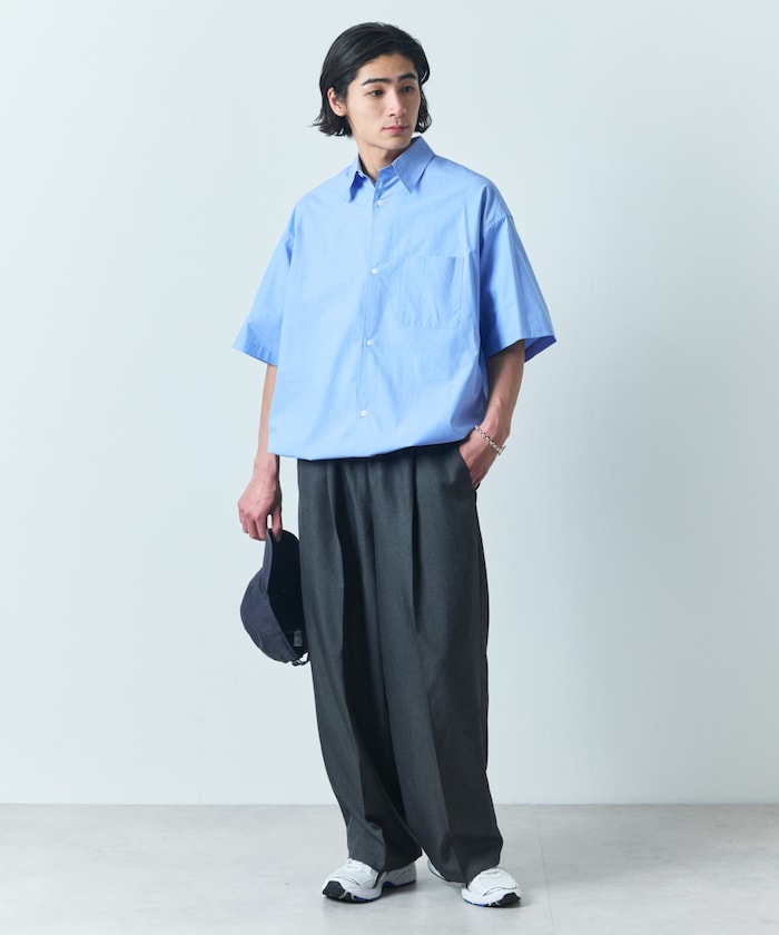 FREAK’S STORE / 下擺調整短襯衫