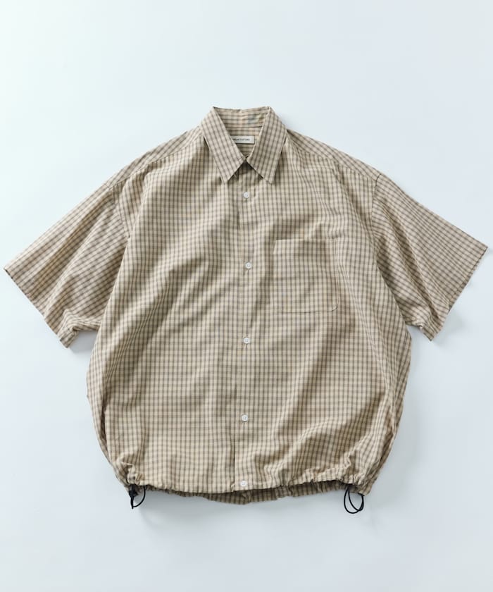 FREAK’S STORE / 下擺調整短襯衫