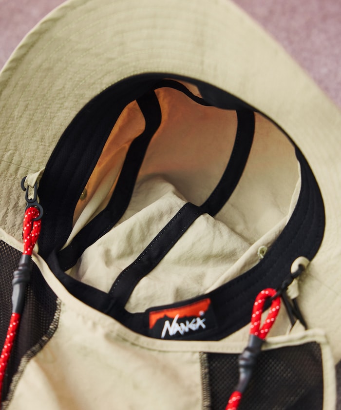 NANGA / 別注 NYLON TUSSER SUNSHADE HAT