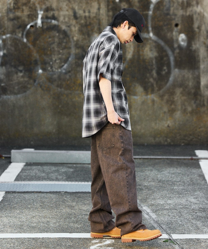 FREAK’S STORE / 大格紋短襯衫