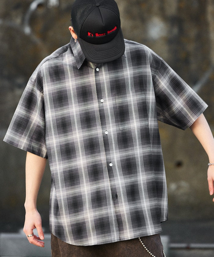 FREAK’S STORE / 大格紋短襯衫