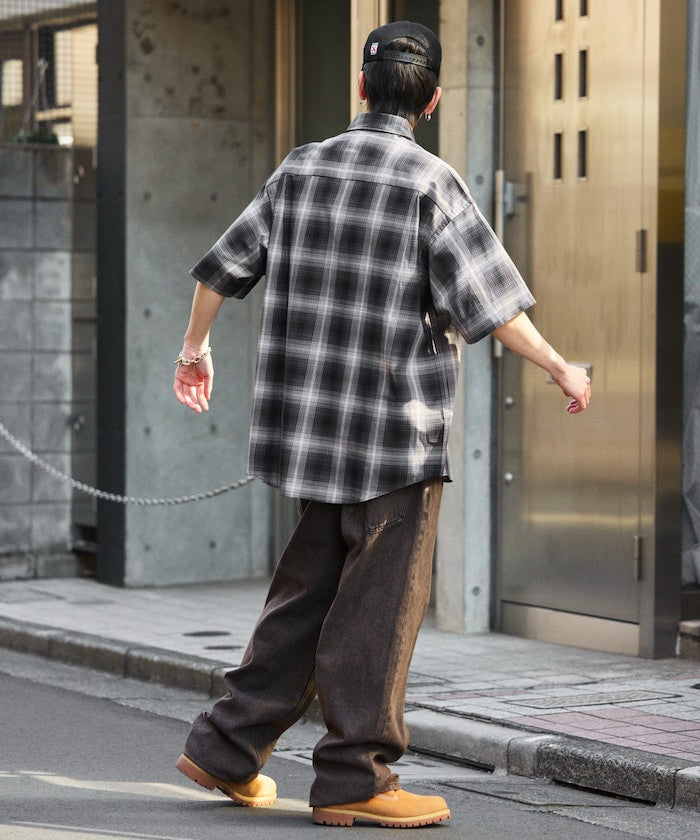 FREAK’S STORE / 大格紋短襯衫