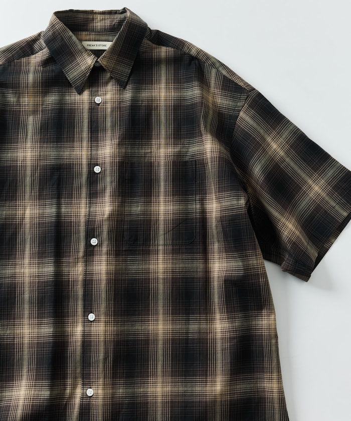 FREAK’S STORE / 大格紋短襯衫