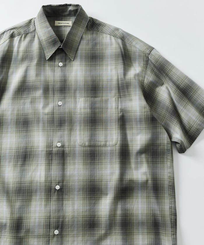FREAK’S STORE / 大格紋短襯衫