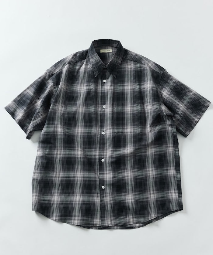 FREAK’S STORE / 大格紋短襯衫