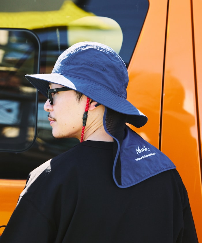 NANGA / 別注 NYLON TUSSER SUNSHADE HAT