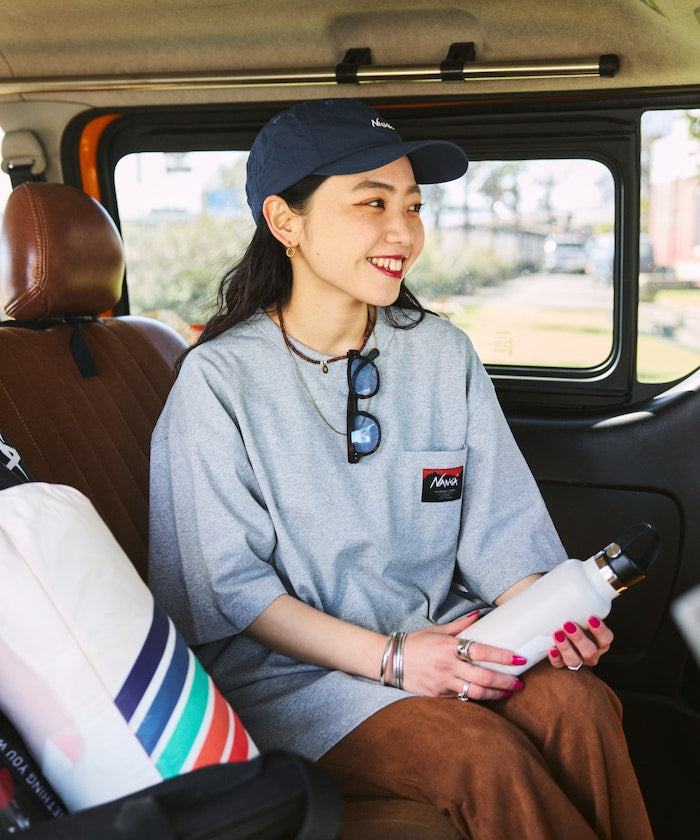 NANGA 別注 ECO HYBRID LOGO TEE / 小LOGO 短袖T恤