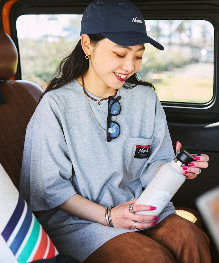 NANGA 別注 ECO HYBRID LOGO TEE / 小LOGO 短袖T恤