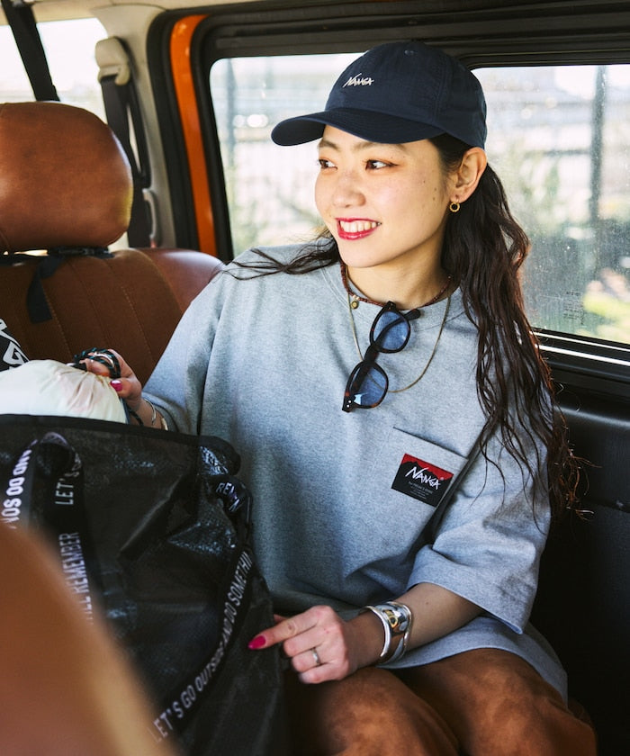 NANGA 別注 ECO HYBRID LOGO TEE / 小LOGO 短袖T恤