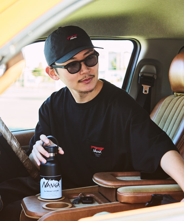 NANGA 別注 ECO HYBRID LOGO TEE / 小LOGO 短袖T恤