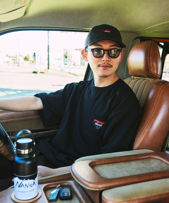 NANGA 別注 ECO HYBRID LOGO TEE / 小LOGO 短袖T恤