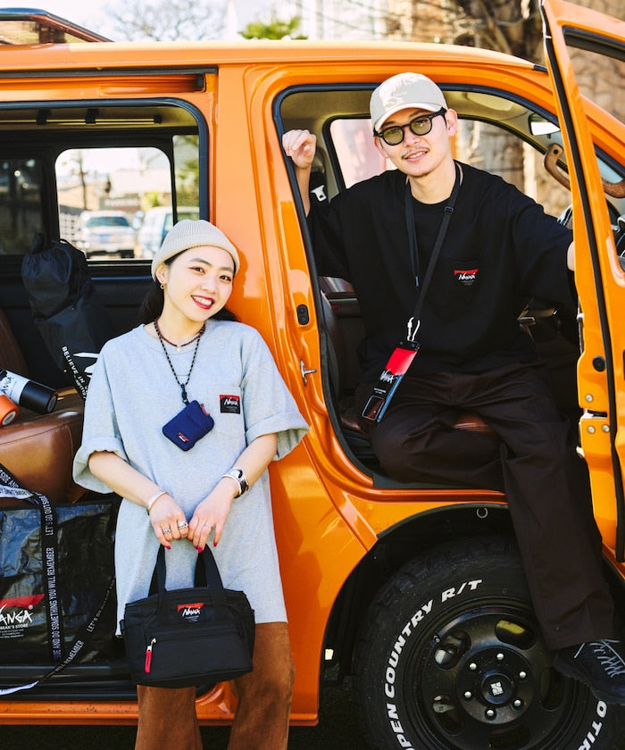 NANGA 別注 ECO HYBRID LOGO TEE / 小LOGO 短袖T恤