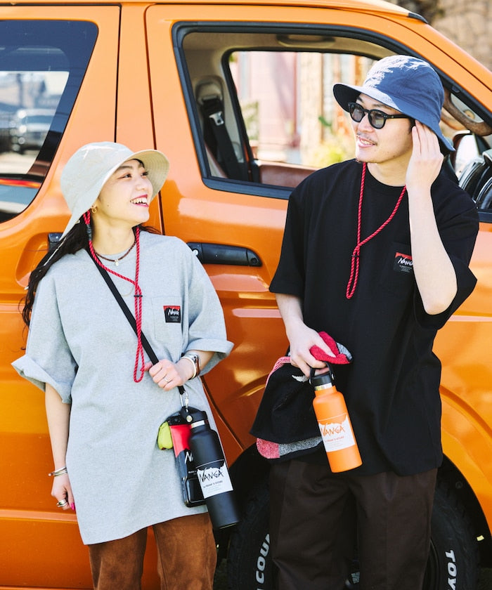 NANGA 別注 ECO HYBRID LOGO TEE / 小LOGO 短袖T恤