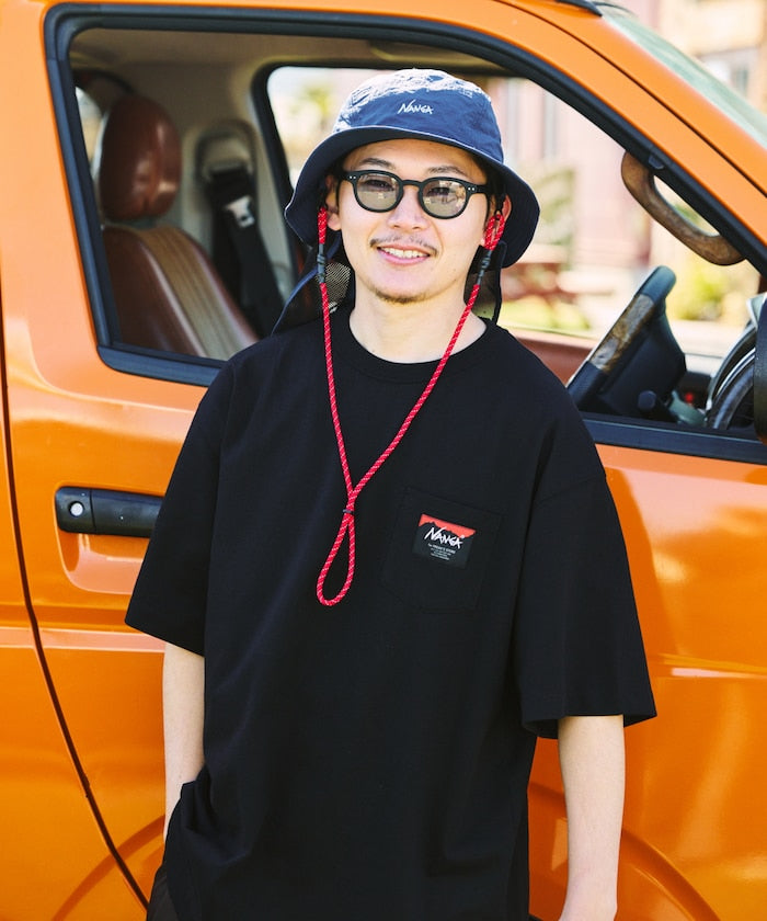 NANGA 別注 ECO HYBRID LOGO TEE / 小LOGO 短袖T恤